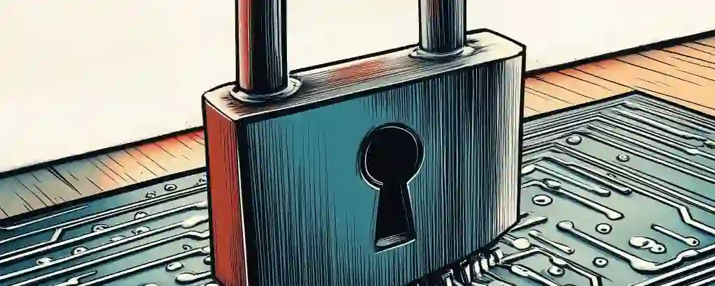 Security, visualized as a padlock