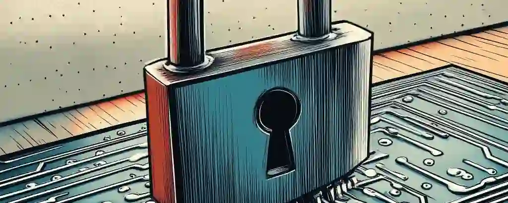 Security, visualized as a padlock