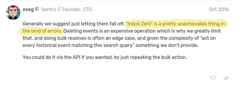 'Zeeg' on Inbox Zero